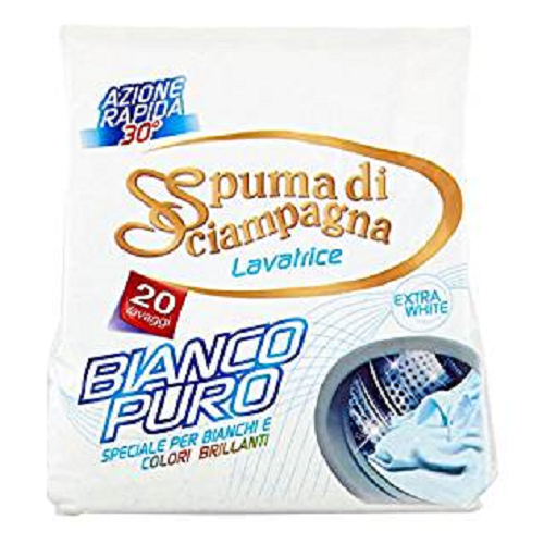 Detergent de rufe 2 in 1 Bianco Puro, 1360 g, Spuma di Sciampagna