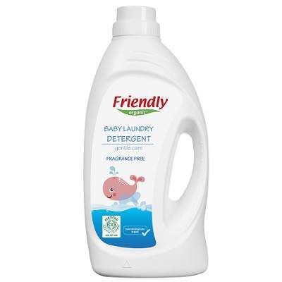Detergent de rufe, fara parfum, 1900ml, Friendly Organic
