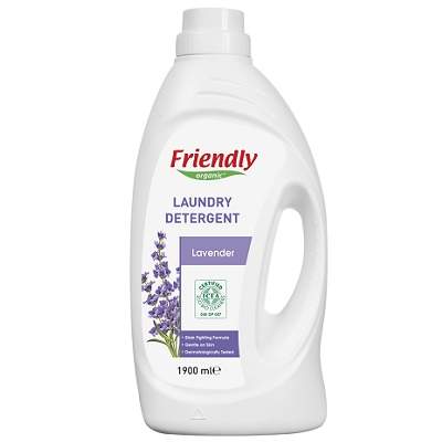 Detergent de rufe cu lavanda, 1900ml, Friendly Organic