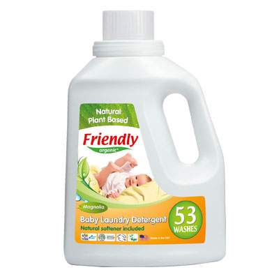 Detergent lichid automat pentru rufe cu magnolie Organic, 1567 ml, Friendy Organic