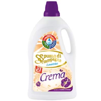 Detergent lichid crema pentru lana si haine delicate, cu parfum de violete orientale, 2145 ml, Spuma di sciampagna