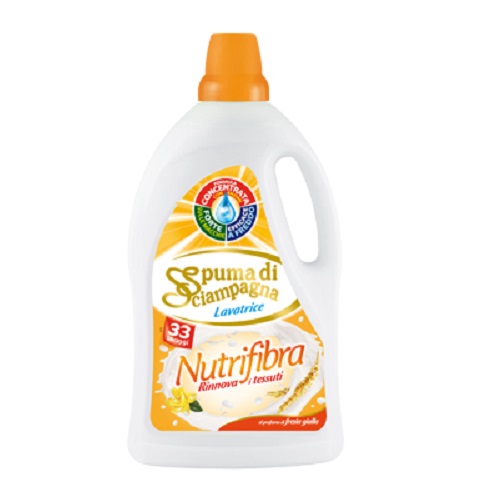 Detergent lichid cu enzime Nutrifibra, 1980 ml, Spuma di Sciampagna