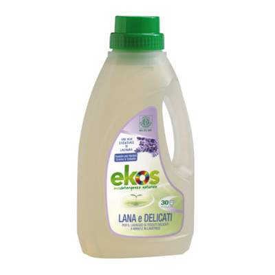 Detergent lichid Eco pentru lana si rufe delicate Ekos, 1 L, Pierpaoli
