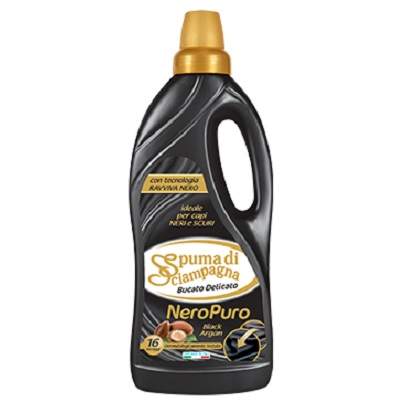Detergent lichid pentru rufe negre, 1000 ml, Spuma di Sciampagna