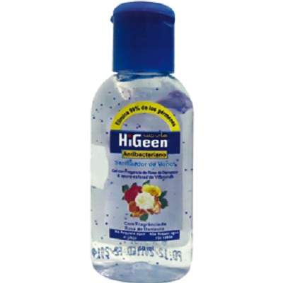 Dezinfectant gel antibacterial Trandafir, 50ml, HiGeen
