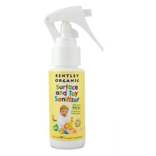 Igienizant spray pentru suprafete si jucarii, 50 ml, Bentley Organic