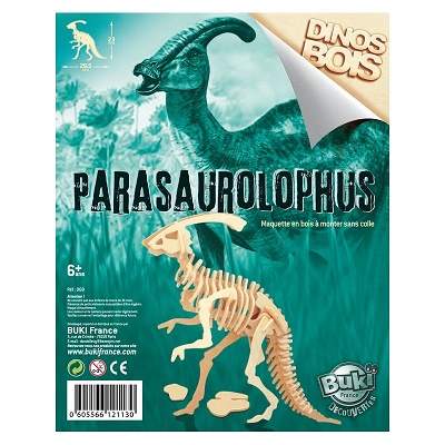 Dinozaur Parasaurolophus joc educativ, +6 ani, Buki