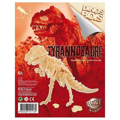 Dinozaur Tyrannosaurus, joc educativ, +6 ani, Buki