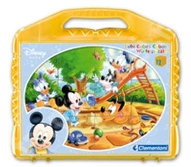 Puzzle Disney Baby, 12 cuburi, CL41118, Clementoni