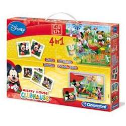 Edu Kit 4in1 Mickey Mouse, CL13795, Clementoni