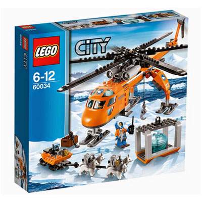 Elicopter arctic City, 6-12 ani, L60034, Lego