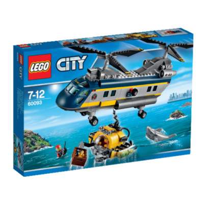 Elicopter pentru expeditii marine city, 7-12 ani, L60093, Lego