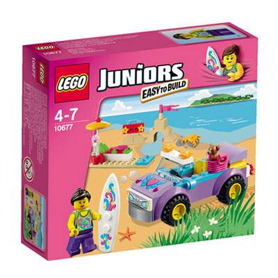 Excursie la mare Juniors, 4-7 ani, L10677, Lego