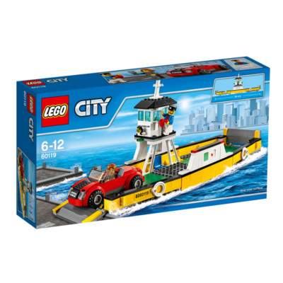 Feribot City, 6-12 ani, L60119, Lego 