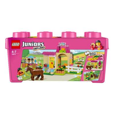 Ferma de ponei Juniors, 4-7 ani, L10674, Lego