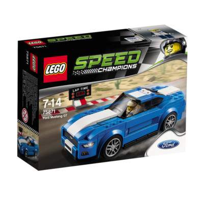 Ford Mustang GT Speed Champions, 7-14 ani, L75871, Lego