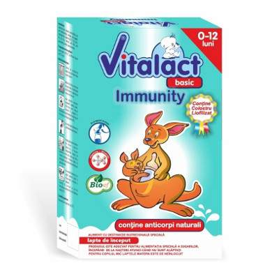 Formula de lapte - Immunity Basic Vitalact, 0-12 luni, Bloef