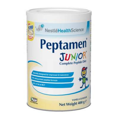 Formula speciala de lapte praf Peptamen Junior, 1-10 ani, 400 g, Nestle