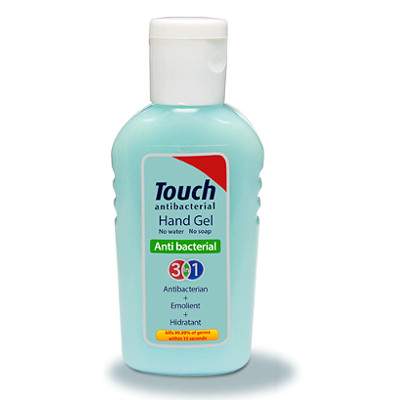 Gel antibacterian pentru maini 3in1, 59 ml, Touch
