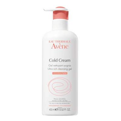Gel de dus pentru piele sensibila Avene Cold Cream, 400 ml, Pierre Fabre