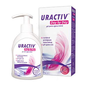 Gel pentru igiena intima Uractiv Day by Day, 250 ml, Fiterman Pharma