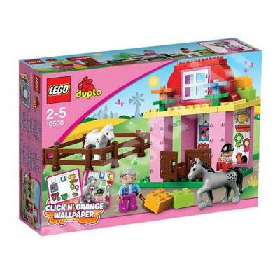Grajd Pentru Cai Dulplo 2-5 ani, L10500, Lego