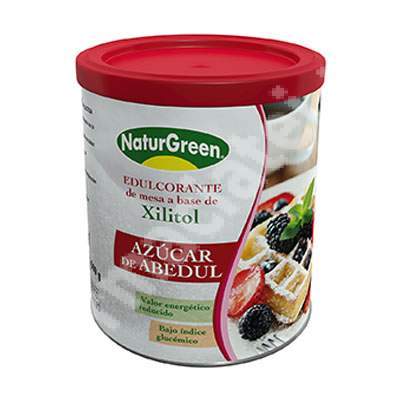 Indulcitor zahar de mesteacan, Xilitol, 500 g, Naturgreen