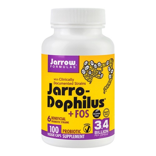 Jaro Dophilus Sinbiotic Plus FOS, 100 capsule, Jarrow Formulas
