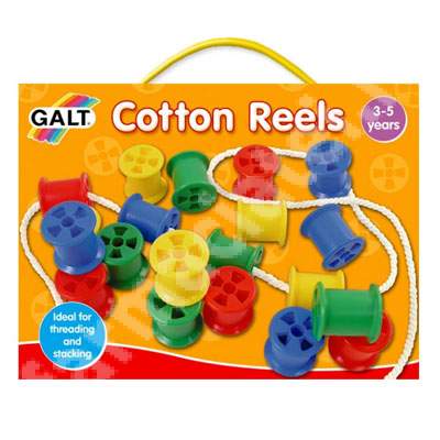 Joc de indemanare cu bobine Cotton Reels, 1003235, Galt