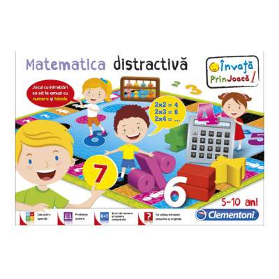Joc educativ Matematica distractiva, CL60440, Clementoni