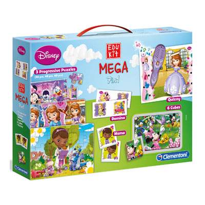 Joc Mega Edu Kit 7in1 pentru fete, CL13476, Clementoni