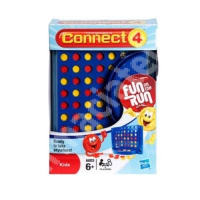 Joc pentru excursii Connect 4, HB22677, Hasbro