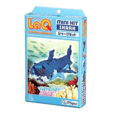 Jucarie mini kit rechin, 175 piese, LaQ