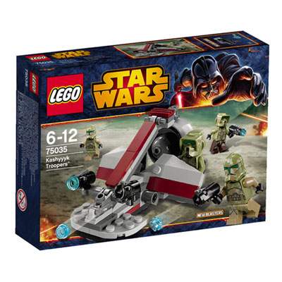 Kashyyyk Troopers Star Wars, 6-12 ani, L75035, Lego