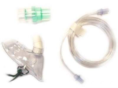 Kit accesorii pentru aparat aerosol cu piston plus masca mica, Perfect Medical