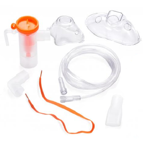 Kit accesorii pentru aparat aerosol cu piston plus masca mica, PM09, Perfect Medical