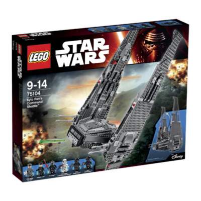 Kylo Ren's Command Shuttle, 9-14 ani, L75104, Lego