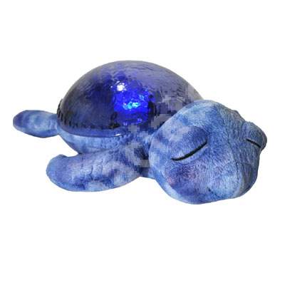 Lampa de veghe cu sunete Tranquil Turtle Purple, 7423-PR, Cloud B