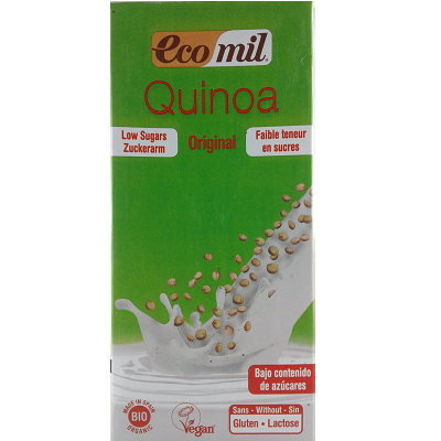 Bautura de quinoa indulcita cu agave, 1 L, Ecomil