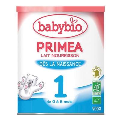 Lapte bio, Primea formula 1, +0 luni, 900g, BabyBio