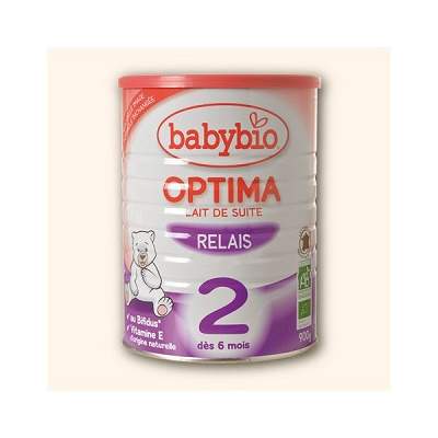 Lapte de continuare Formula Optima 2, Gr. +6 luni, 900 g, BabyBio
