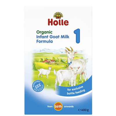 Lapte Organic de capra Formula 1, 400 g, Holle Baby Food