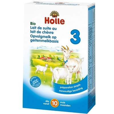 Lapte Organic de Capra Formula 3, +10luni, 400g, Holle Baby Food