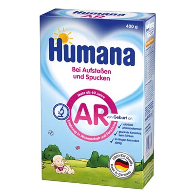 Formula de lapte praf AR, +0 luni, 400 g, Humana