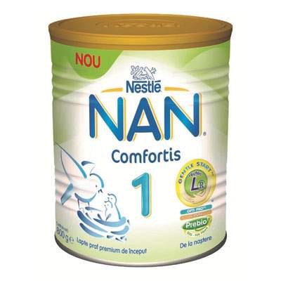Nan 1 Comfortis  lapte de inceput pentru sugari, 800g, Nestle