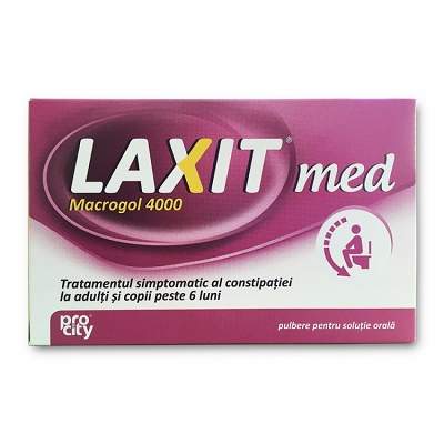 Laxit Med, +6 luni, 20 plicuri, Fiterman Pharma