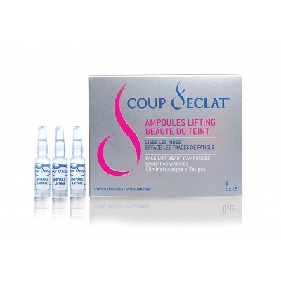 Lifting fiole antirid si Miorelaxant Coup Eclat, 12 fiole x 1 ml, Asepta