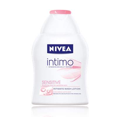 Lotiune pentru pielea sensibila Intimo Sensitive, 250 ml, Nivea