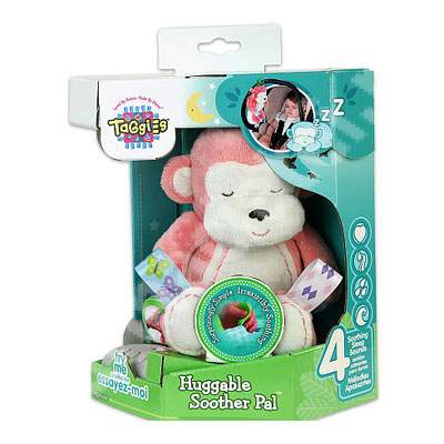 Maimuta cu melodii Huggable Soother Pink, 60085, Bright Starts