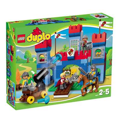Marele castel regal Duplo, 2-5 ani, L10577, Lego